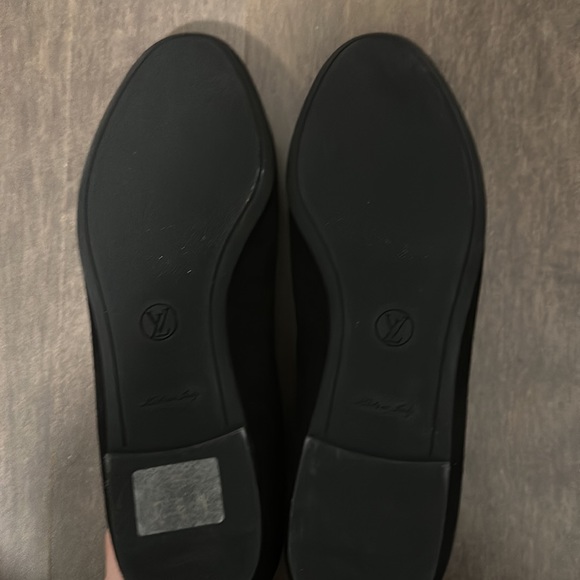 Louis Vuitton suede black flats - Picture 5 of 6